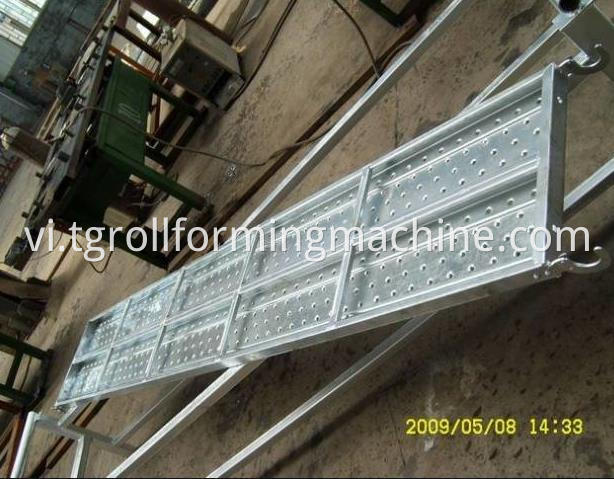 Automatic Steel Scaffolding Walk Panel Sheet Forming Machine